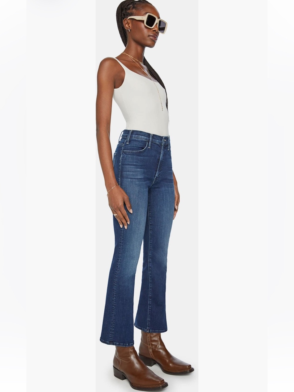 Mother Denim The Insider Ankle Heirloom Jeans Womens Size 31